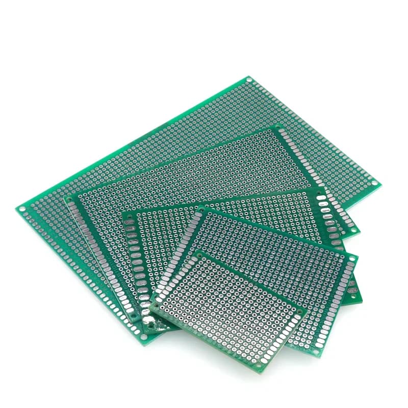 5PCS 2x8 3x7 4x6 5x7 6x8 7x9 8x12 9x15 Cm Doppio Lato Prototipo Fai Da Te Universale Circuito Stampato PCB Board Protoboard Per arduino