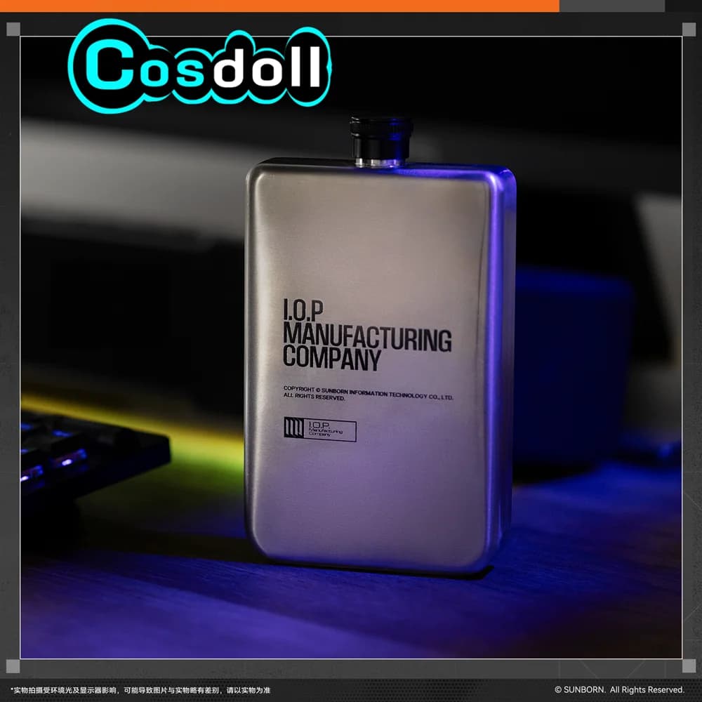 Original GIRLS' FRONTLINE 2:EXILIUM Leva Metal Portable Kettle Water Boiler 226ml Water Cup Sports Series Anime Game Toy Gifts