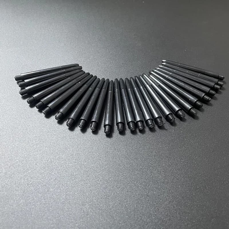 100pcs/Package Nylon Dart Shafts 2BA Screw Thread Plastic Darts Rod Stems Darten Darts Accessories