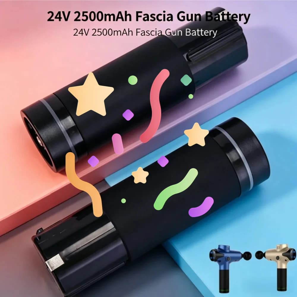 24V 2500MAH massage gun/fascia gun battery, suitable for various types of massage guns/fascia guns