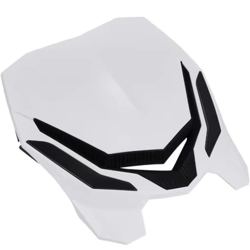 Universal Motorcycle Headlight Mask With Number Plate LED Daytime Running Light For Surron Lightbee Talaria E-Bike