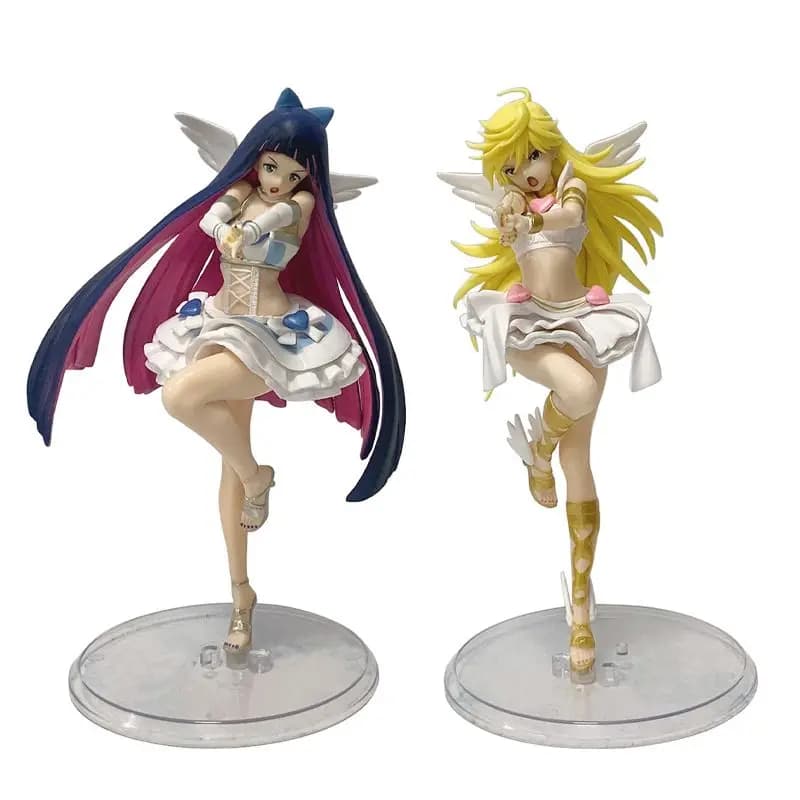 New Hot Anime Figure Panty & Stocking with Garterbelt Panty·Anarchy Action Figures PVC Collection Model Ornaments Gift