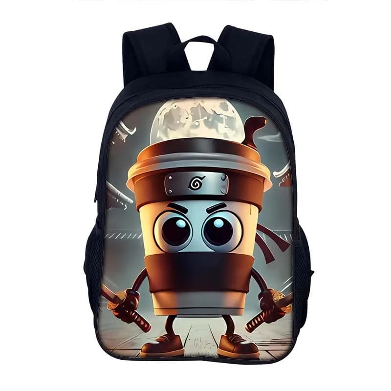 16inch School Bag Backpack Tung Sahur Elementary School Students Kindergarten Backpack Kids Waterproof Knapsack
