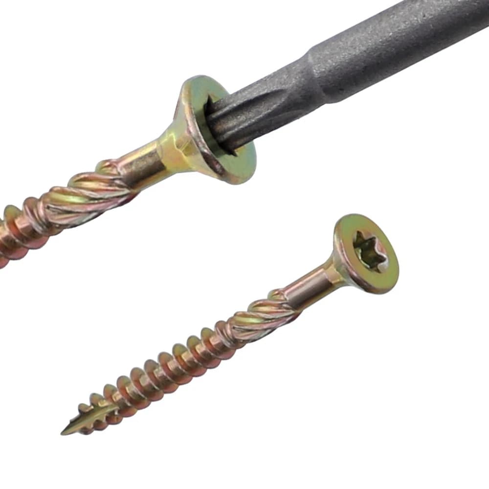 Self Tapping Galvanized Hardware for Fence Deck Metal Woodworking Supplies Fastener Screws T25 Screws