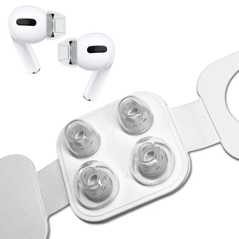 Cuscinetti auricolari in silicone antiscivolo compatibili con Apple AirPods Pro 3, cover in silicone per auricolari di terza generazione per AirPods Pro 3