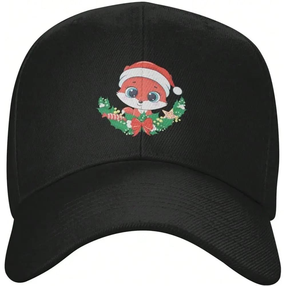 And Wreath Baseball Cap Women Men Adjustable Hat Cute Trucker Caps