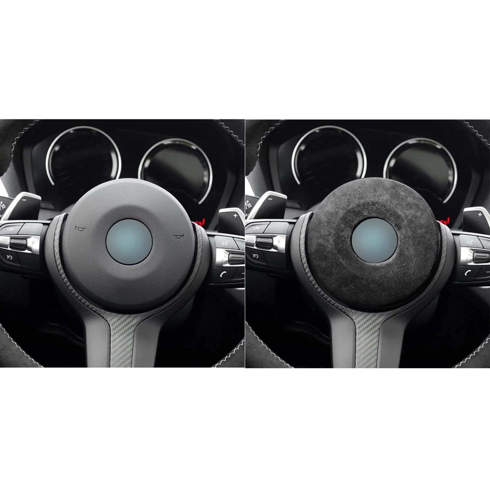 Vehicle Steering Wheel cover decoration Interior Compatible for F30 ,F20, F22