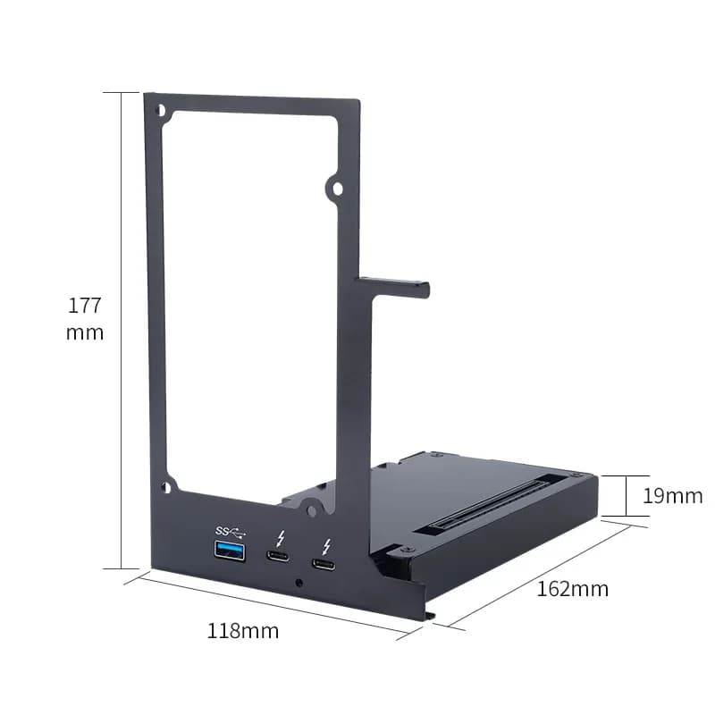 Scheda grafica esterna per laptop GPU Dock Thunderbolt 3/4 Docking station in lega EGPU Disponibile