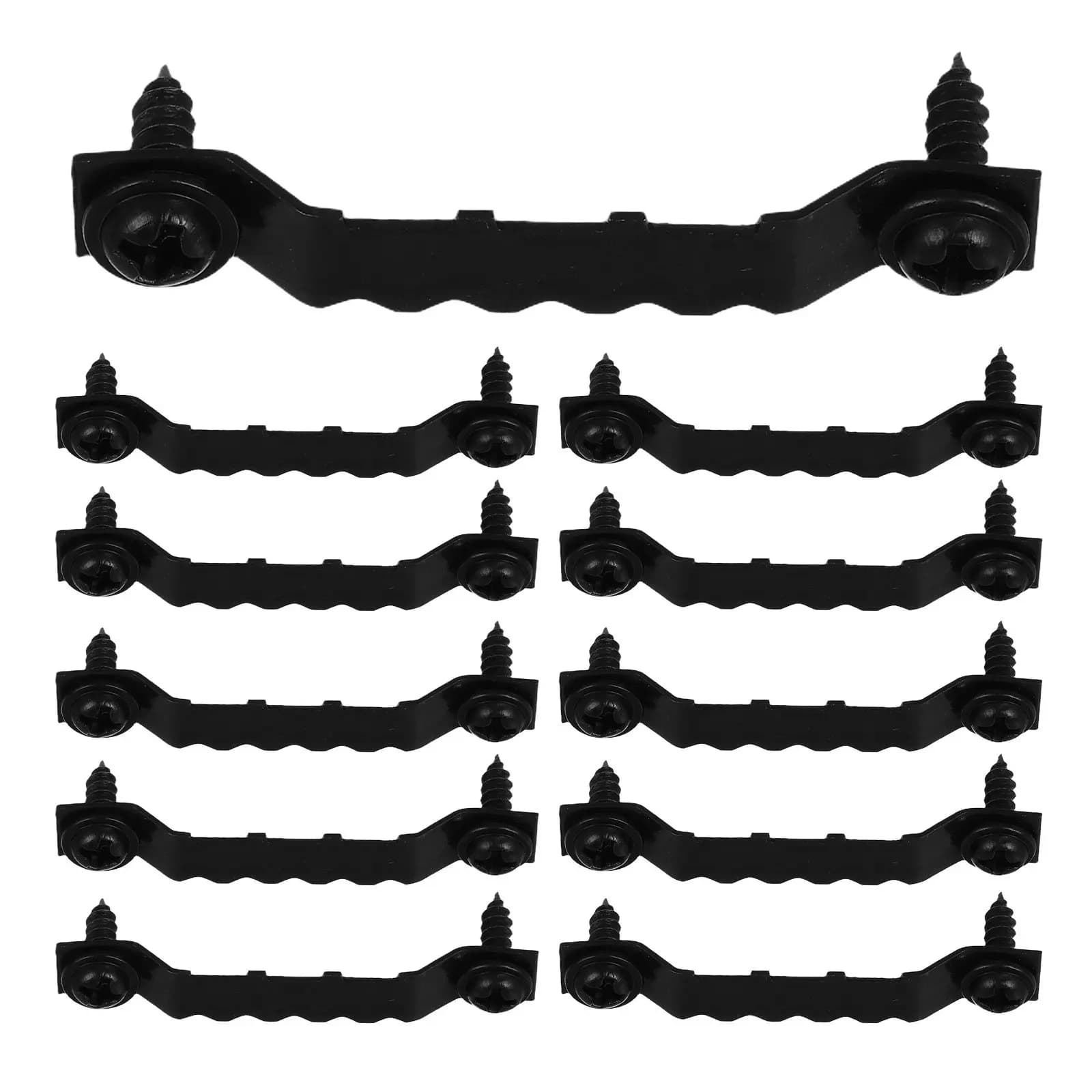 Set di 100 Ganci in Metallo Resistente per Appendere Quadri, Orologi da Parete, Dipinti, Opere d'Arte, Poster e Cornici in Legno