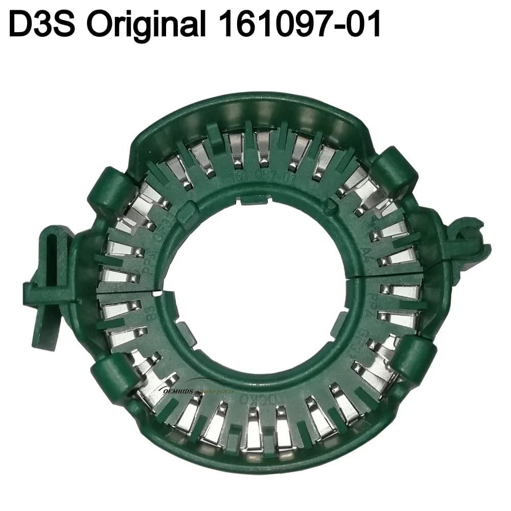 161097 -01 16109701 Anello di supporto a scatto per faro allo xeno originale D3S per A3 A6 A8 EOS Tiguan Touareg MKZ 8P 0941621