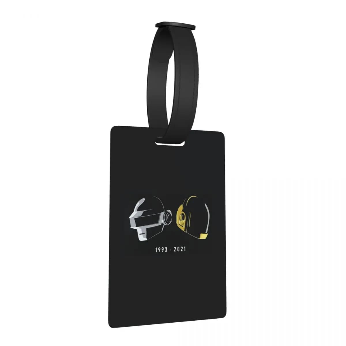 Etichette per Bagagli con Design Casco Tributo a Daft Punk, per Valigie e Bagagli da Viaggio, Porta Etichette con Nome e ID