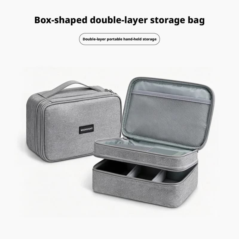 Data Cable Organizer Portable Digital Bag Charger Power Bank Earphone Storage Multi-functional Electronic Accessories Bag