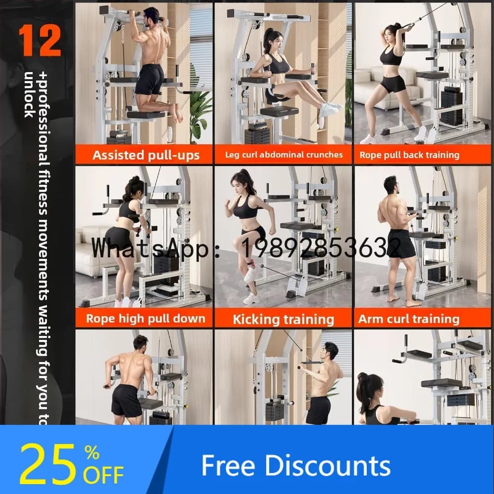 XLL Home Indoor Pull-Up Bar Attrezzatura ausiliaria Home Fitness Assist Pull-Up Trainer Machine