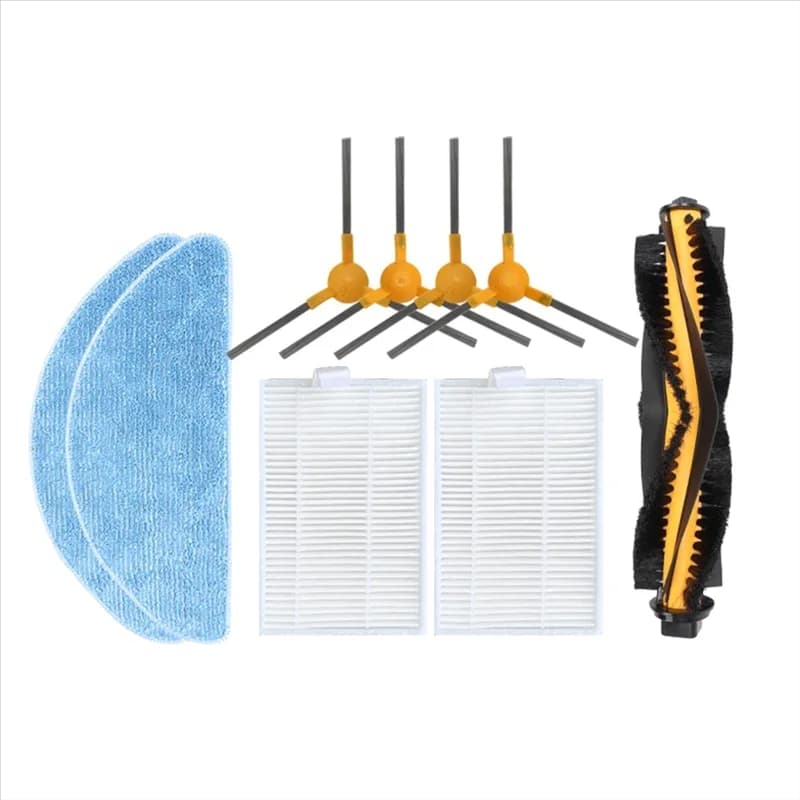 A98G-Roller Brush Side Brush Hepa Filter Rags Parts Robot Vacuum Cleaner Sweeper Accessories For Proscenic 800T