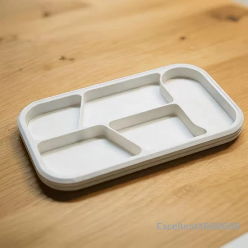 Vassoio Porta Componenti Elettronici con Design Multi-Scomparto per Organizzazione Efficiente in Officina