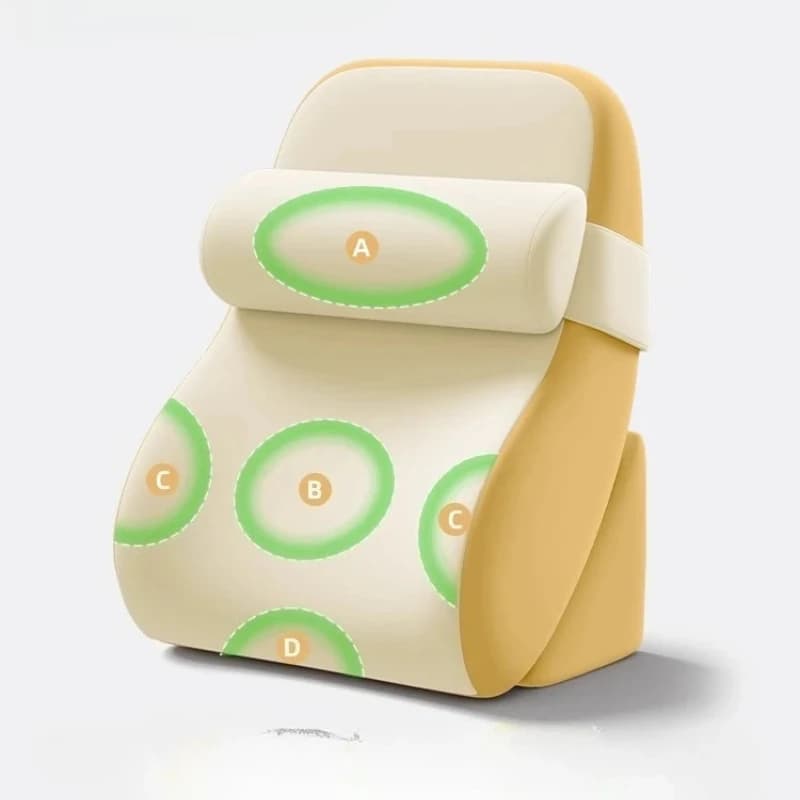 Cuscino per schienale regolabile Cuscino di supporto ergonomico per collo e colonna vertebrale Perfetto per leggere Cuscini da comodino rilassanti