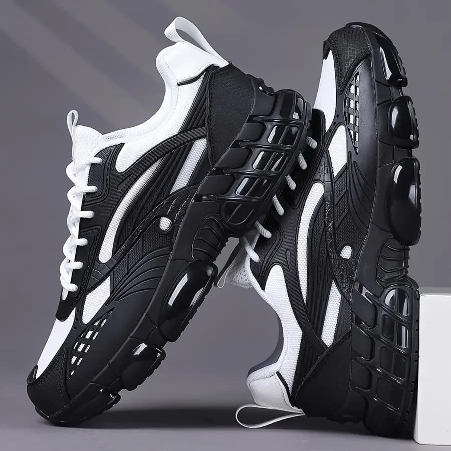 Scarpe Sportive da Uomo • Sneakers Casual Basse con Lacci • Calzature Comode e Leggere
