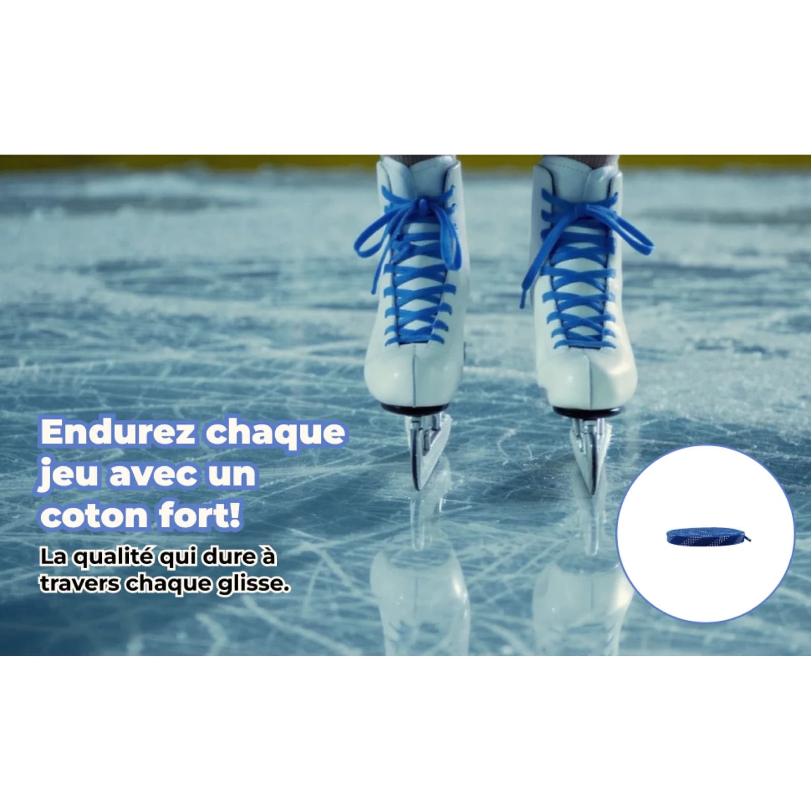 Professional Waxed Skate Laces 10mm Wide Cotton Shoelaces for Ice Hockey Figure Skates Roller Boots Long Length Options