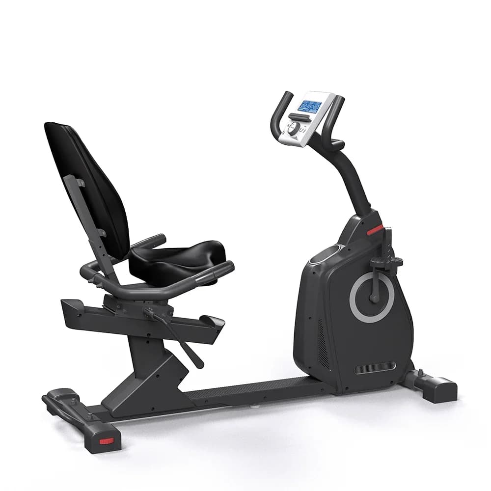 High Quality Durable Magnetic Recumbent Bike Home Gym Trainer Multifunctional Exercise Spin Bike with Belt Factory Direct Sales
