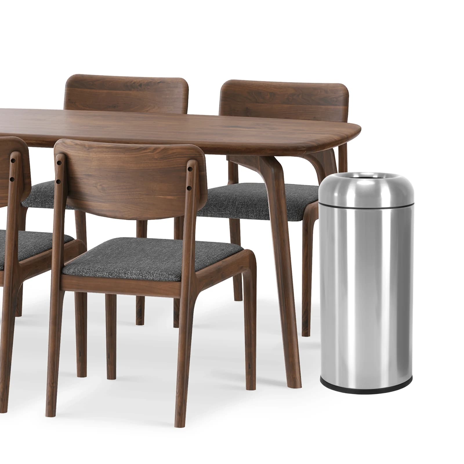 Cestino per Rifiuti da Cucina da 16 Galloni con Coperchio Rimovibile, Contenitore per Spazzatura Resistente all'Usura per Casa/Ufficio/Ristorante/Bagno