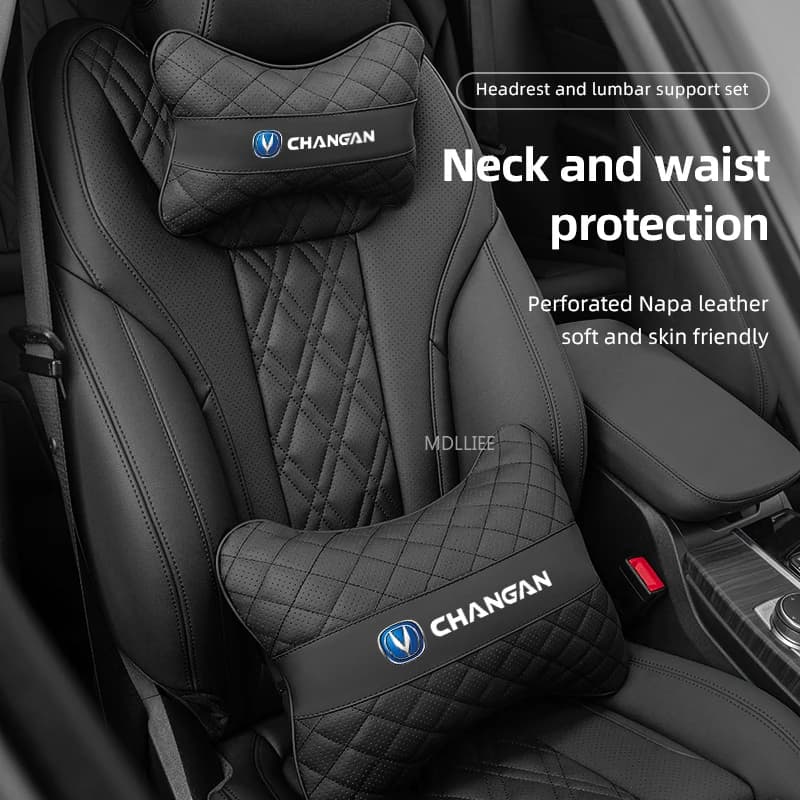 Cuscino poggiatesta e supporto lombare per sedile auto per Changan CS75 CS35 Plus CS95 RAETON CX70 CS55 CX20 Alsvin CS15EV