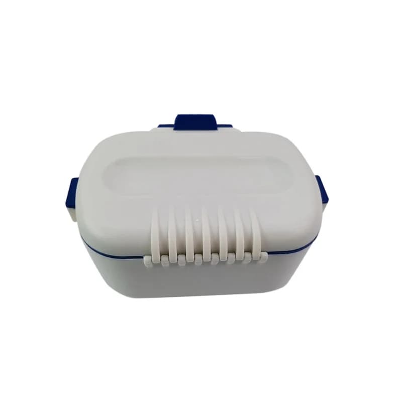 Portable Fishing Bait Box with Insulation Breathable Moisture Retention for Live Earthworms Lures Hooks Fishing Tackle
