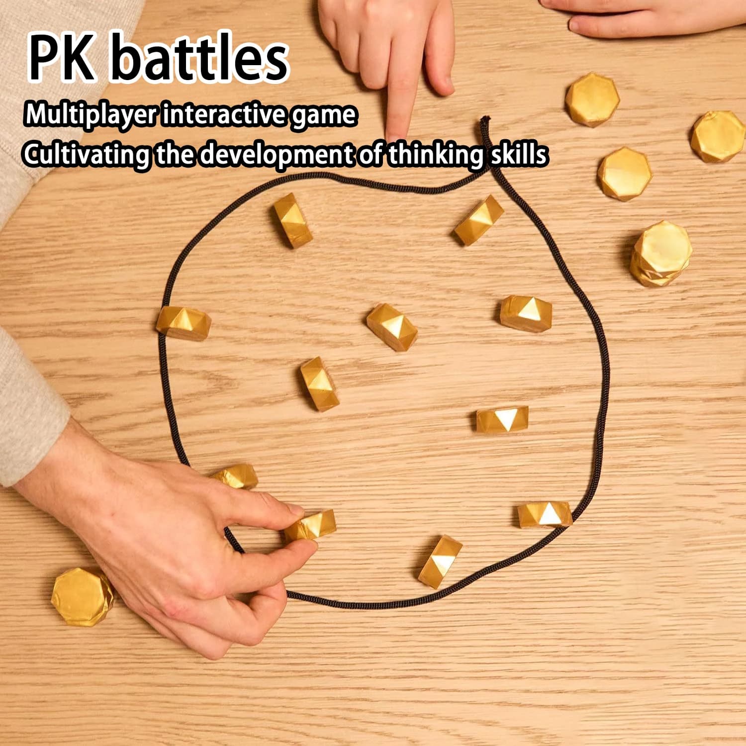 Pepite d'oro magnetiche, scacchi, attrazione magnetica, gioco strategico, giocattolo interattivo, battaglia per due persone, gioco da tavolo interattivo, M
