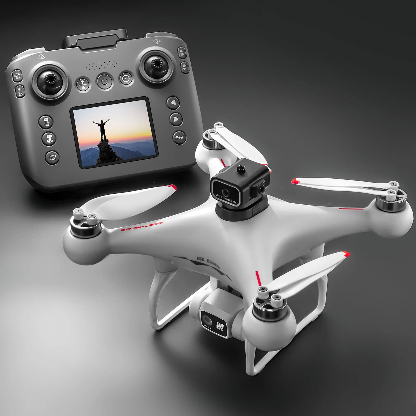 New S116 MAX drone updated 5G HD with double brushless optical flow motor with ESC 360 ° Camera Avoiding WiFi FPV RC Mini obstacles