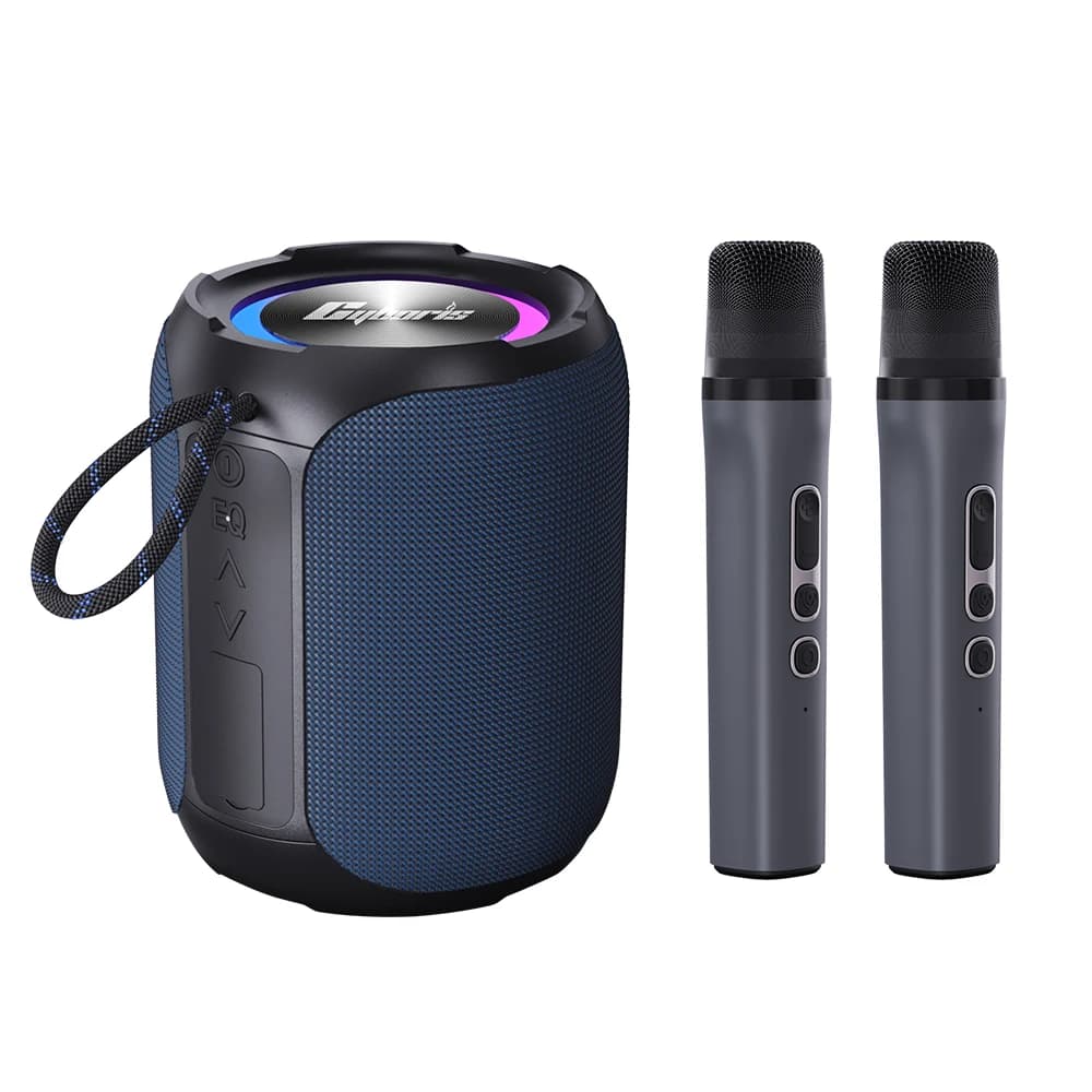 Ultimo modello 2024 40W Karaoke Machine con microfono IPX7 altoparlante Wirelss portatile da esterno impermeabile Deep Bass
