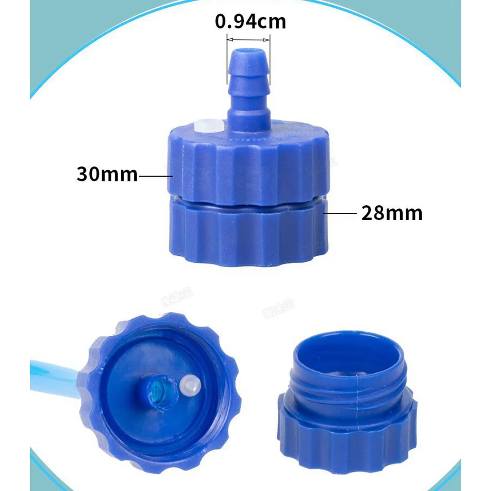 Portable Hydrating System with Flexible Tube for Water Bottle, Ideal for Hiking, Cycling, Running and Adventure