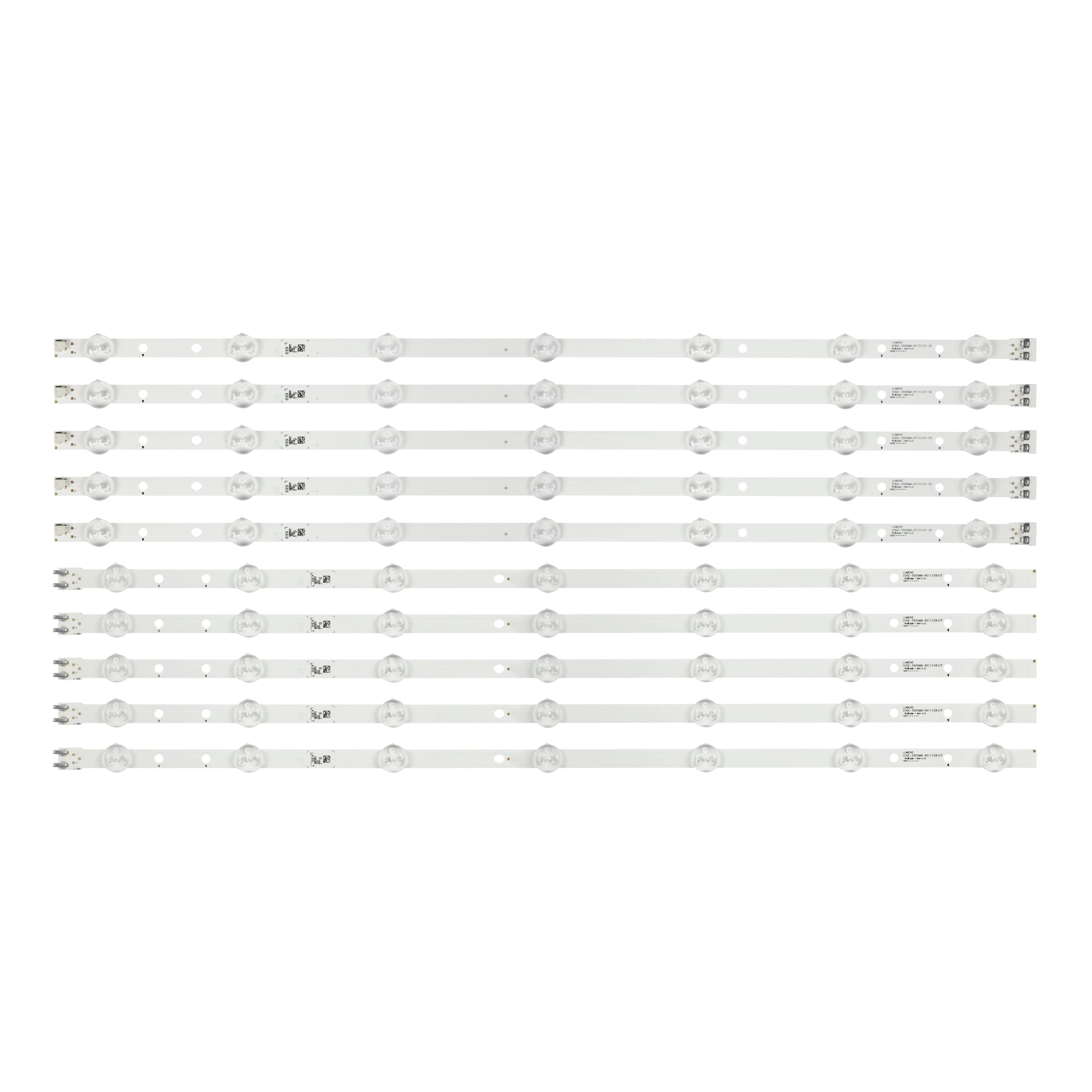 LED Backlight strip(10) for Samsung LH55EDDPLGC UA55H6203 UN55FH6030 UN55H6103 UN55J6200 BN96-39055A BN96-30056A 2013SVS55_3228N