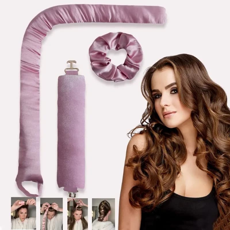 Women's Heatless Curling Rod Hairstyles Heat-Free Hair Band No Heat Hair Rollers Pigeons Sleep overnight Hair styling tools