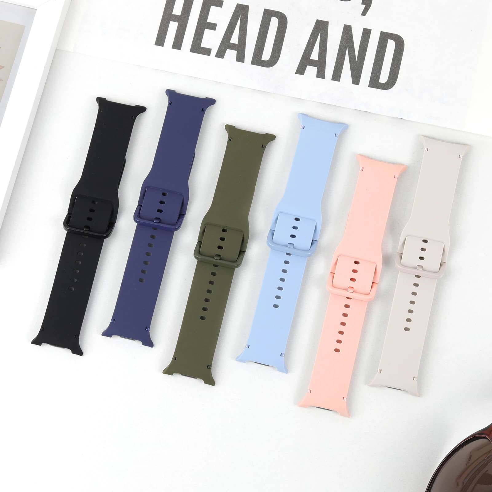 2025 New Samsung Galaxy Watch 8 40mm 44mm watch8 Sport Silicone Correa Brecelet for Galaxy watch 8 classic 46mm band