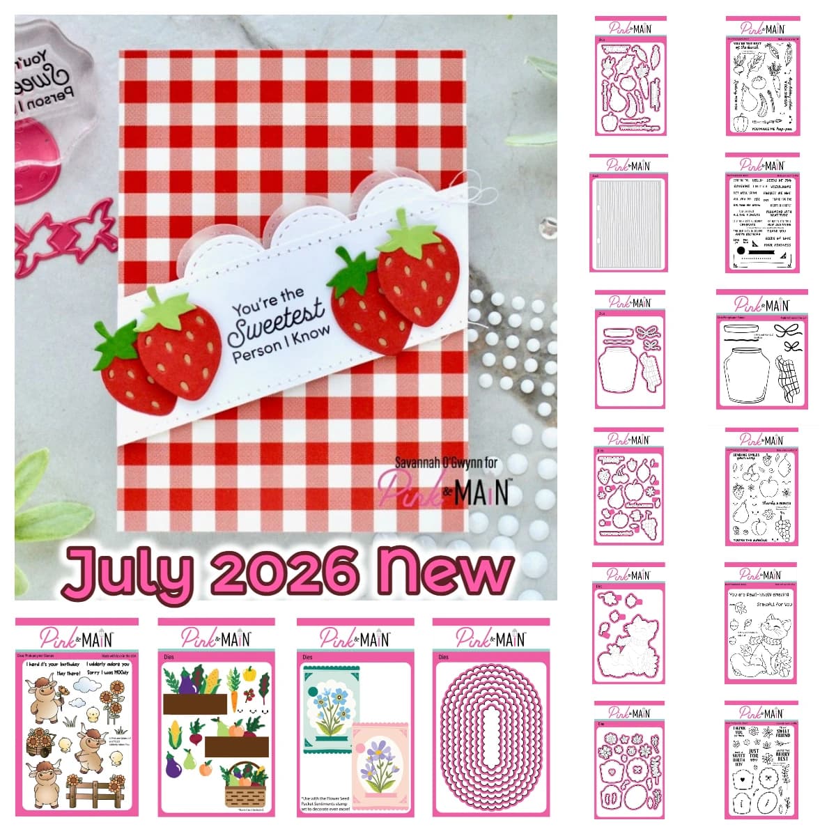 Flower Seed Packet Sentiments Metal Cutting Dies and Stamps July 2026 New Handmade for DIY Scrapbook Greeting Cards Diary Craft