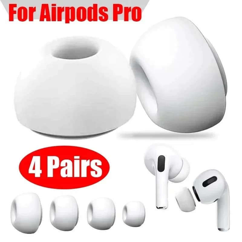 Silicone Auriculars for AirPods Pro 2 1 Protective Rear Covering Noise Reduction Hole Earrings for Apple Airpods Pro 1 2