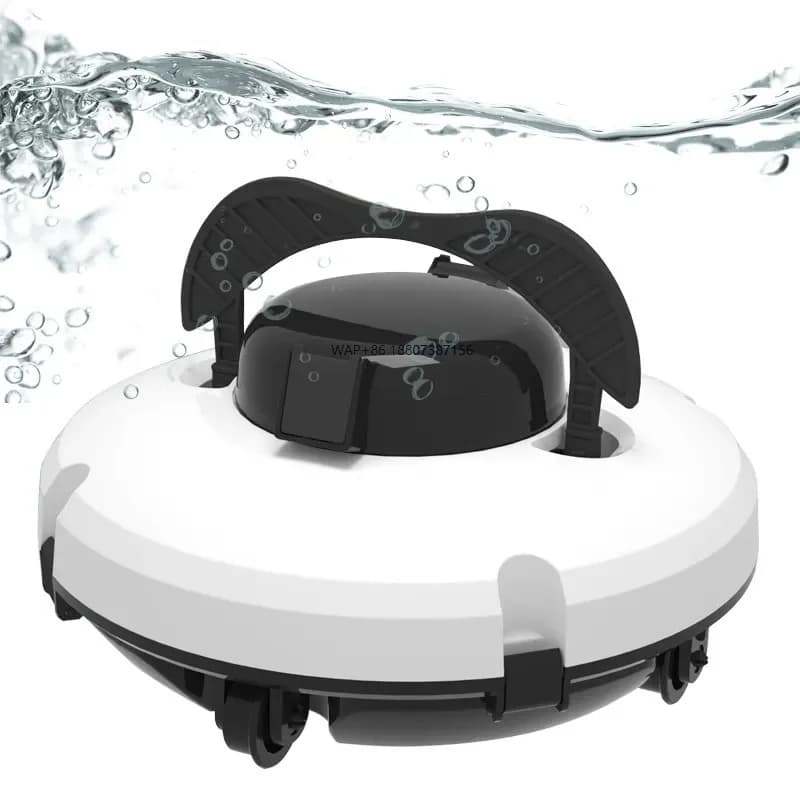 Aspirapolvere per pulizia automatica subacquea robot per piscina senza fili ricaricabile con caratteristiche lineari automatiche flessibili