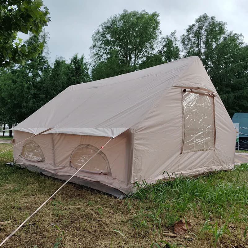 Tenda gonfiabile quadrata con protezione UV - Tenda pop-up portatile per campeggio all'aperto, escursionismo, picnic