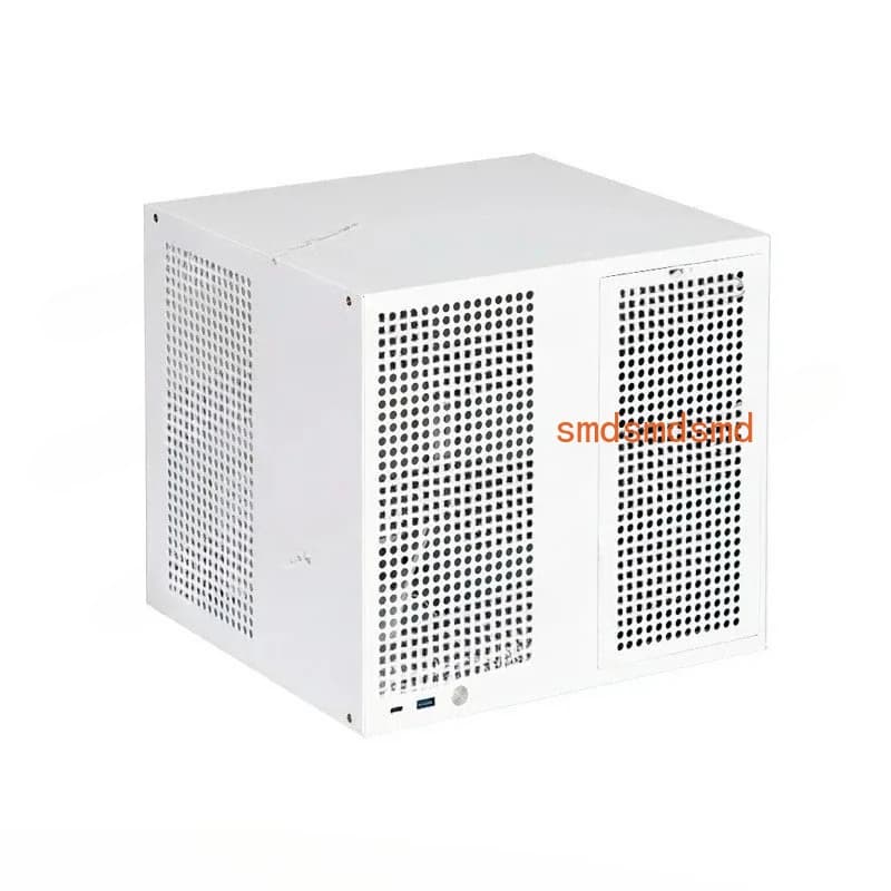 Chassis NAS Sagittario a 8 vie con scheda posteriore, alimentatore ATX, PCIe MATX a tutta altezza, archiviazione Qunhui AIO, UNRAID