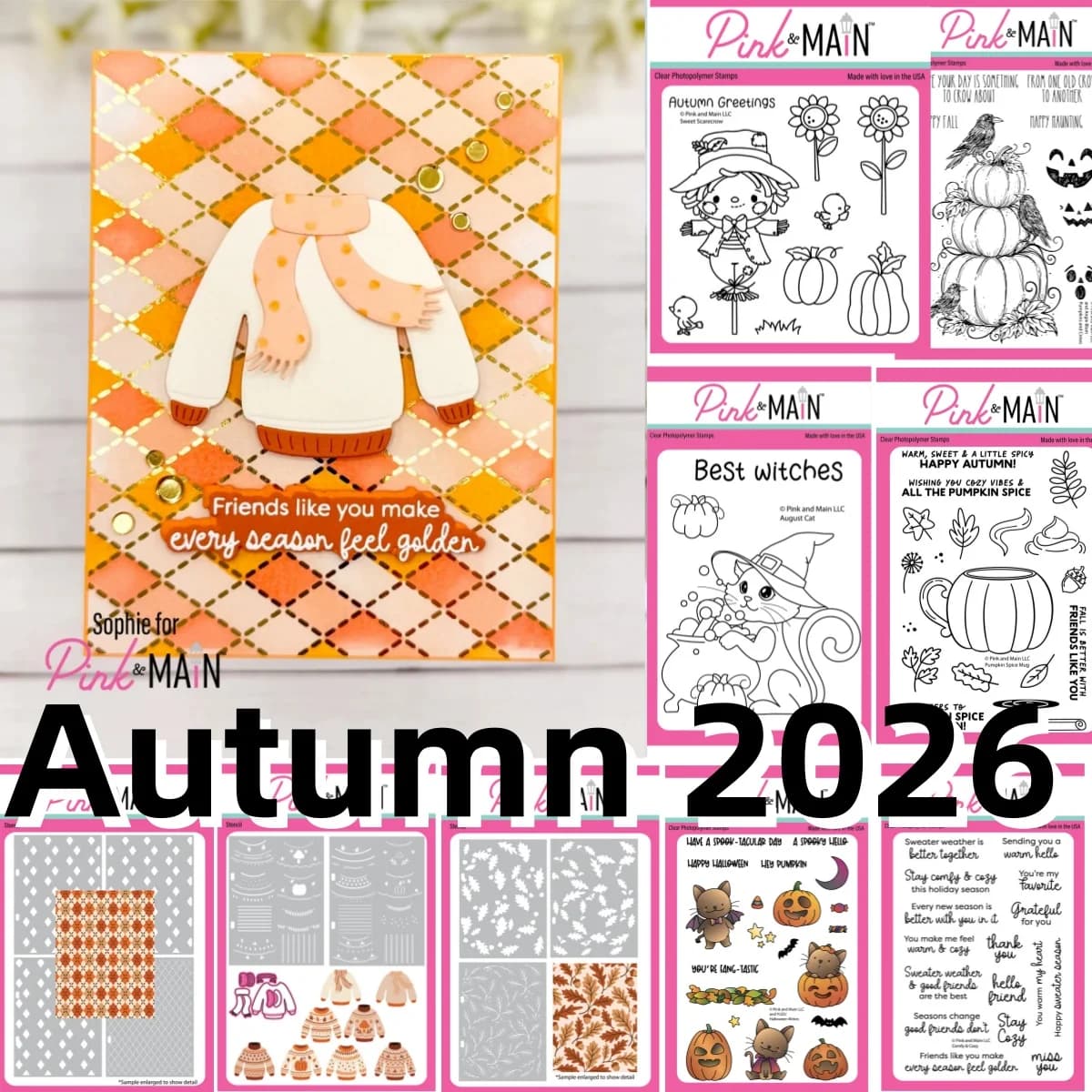 Halloween Cat Pumpkin Ghost 2026 Autumn Metal Cutting Dies Clear Stamps Stencil For DIY Decorating Scrapbook Card Embossing