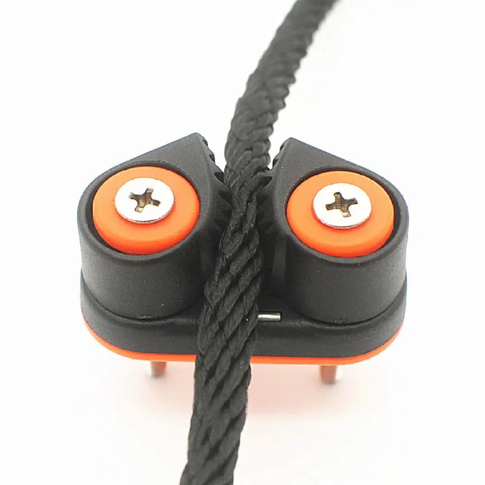 Marine Nylon Cam Cleat Ball Bearing Rope Holder For Boat Yacht Sailing Accessories Quick Release Hardware Equipment Gear