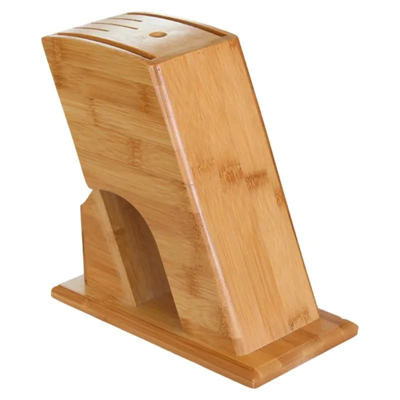 Portacoltelli da cucina ALIM, base in feltro antiscivolo, supporto di sicurezza per la conservazione degli utensili da cucina, materiale resistente.