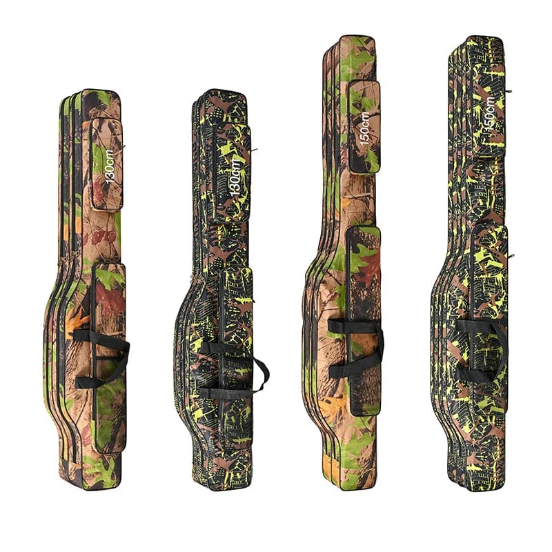1 Piece Portable Folding Rod Bag, Fishing, Camping, Hiking, Travelling Organiser Oxford Cloth, 20-30L , Fishing Accessories