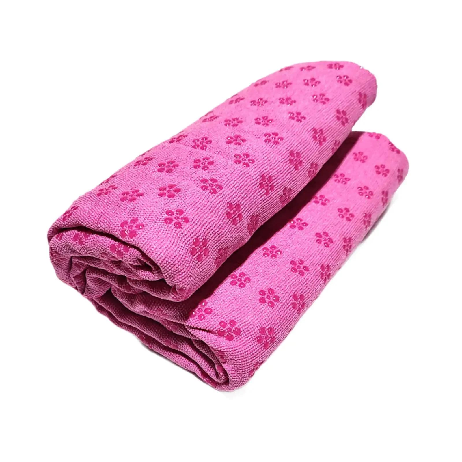 Microfiber Absorbent Mat for Yoga, Pilates and Hot Yoga, Practical Accessories
