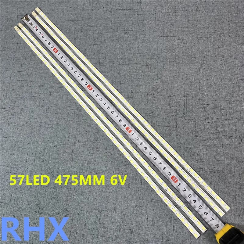 Striscia di retroilluminazione a LED per 42le5300-ca muslimexaymuslima57led 475mm 6V 100% nuovo