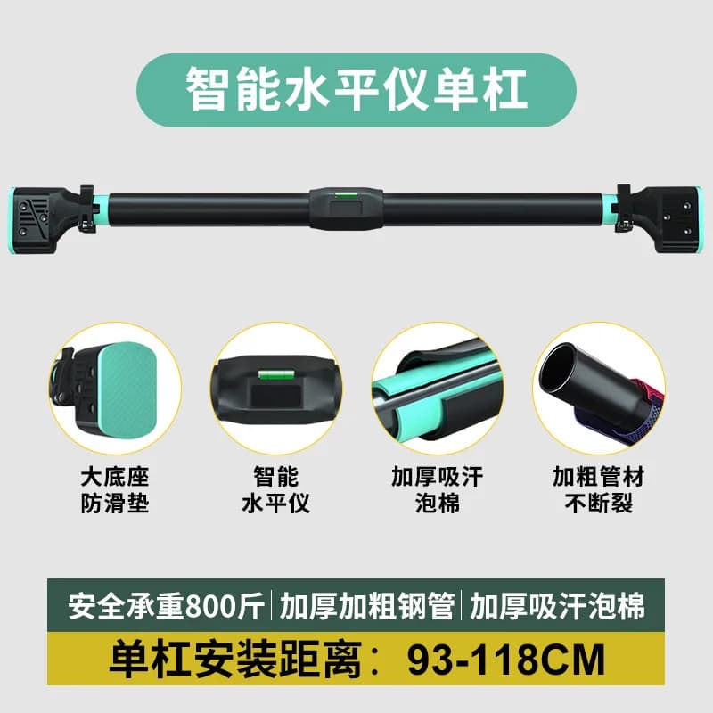 Portable Traction Trainer with Traction Bar for Door with Safe Lock for Home Fitness