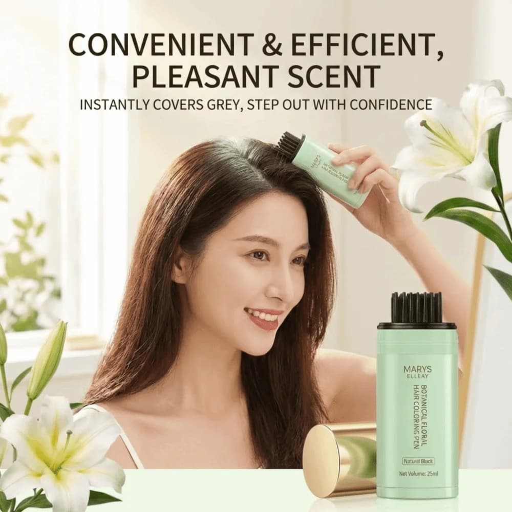 Disposable, Precise and Washable Haircuts, Temporary Color, Covers Grigi Hair, Long-lasting Tint, Hair Mascara, Ideal for Festivals