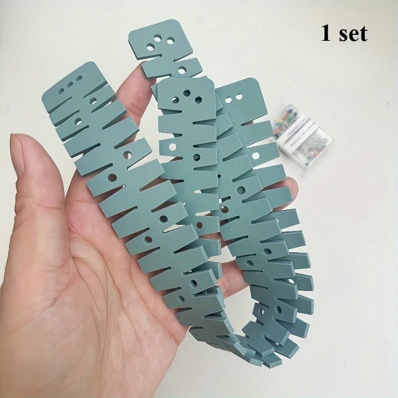 Strumento per Arrotondare i Bordi in Silicone - Creatore di Pieghe Uniformi per Cucito e Fai-da-Te, Essenziale per Mamme e Artigiani, Appassionati di Fai-da-Te
