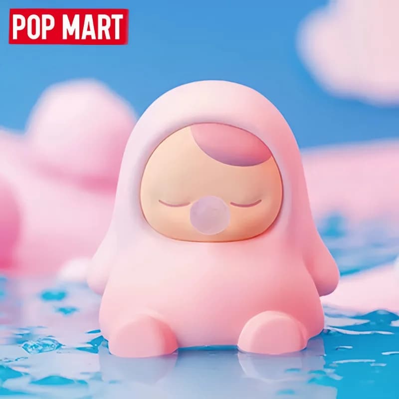 POP MART Originale PUCKY Relax Beans Blind Box, Giocattoli da Scrivania, Borsa a Sorpresa, Bambola Giocattolo, Figurina Anime Carina, Ornamenti da Scrivania, Regali per Ragazze