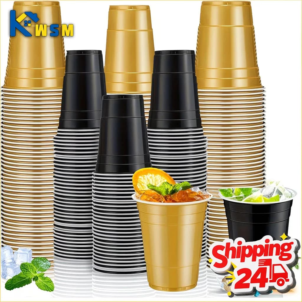 50-200 Bicchierini Monouso per Giochi di Gruppo ed Eventi, Caccia alle Uova di Pasqua, Degustazione di Birra e Assaggio di Snack, Bicchieri in Plastica