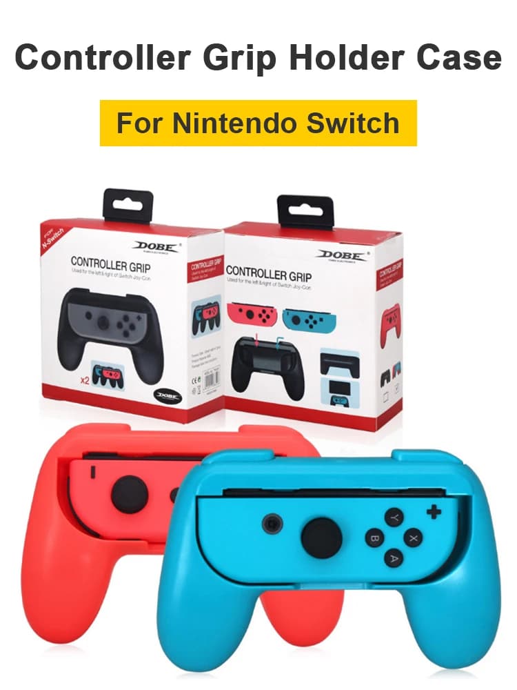 2PCS Gamepad Maniglia Joypads Custodia per Nin-tendo Switch Gamepad Grip Maniglia Joypad Supporto per supporto per JoyCon Controller di gioco